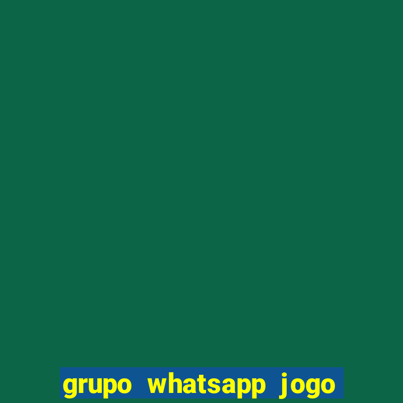 grupo whatsapp jogo do bicho